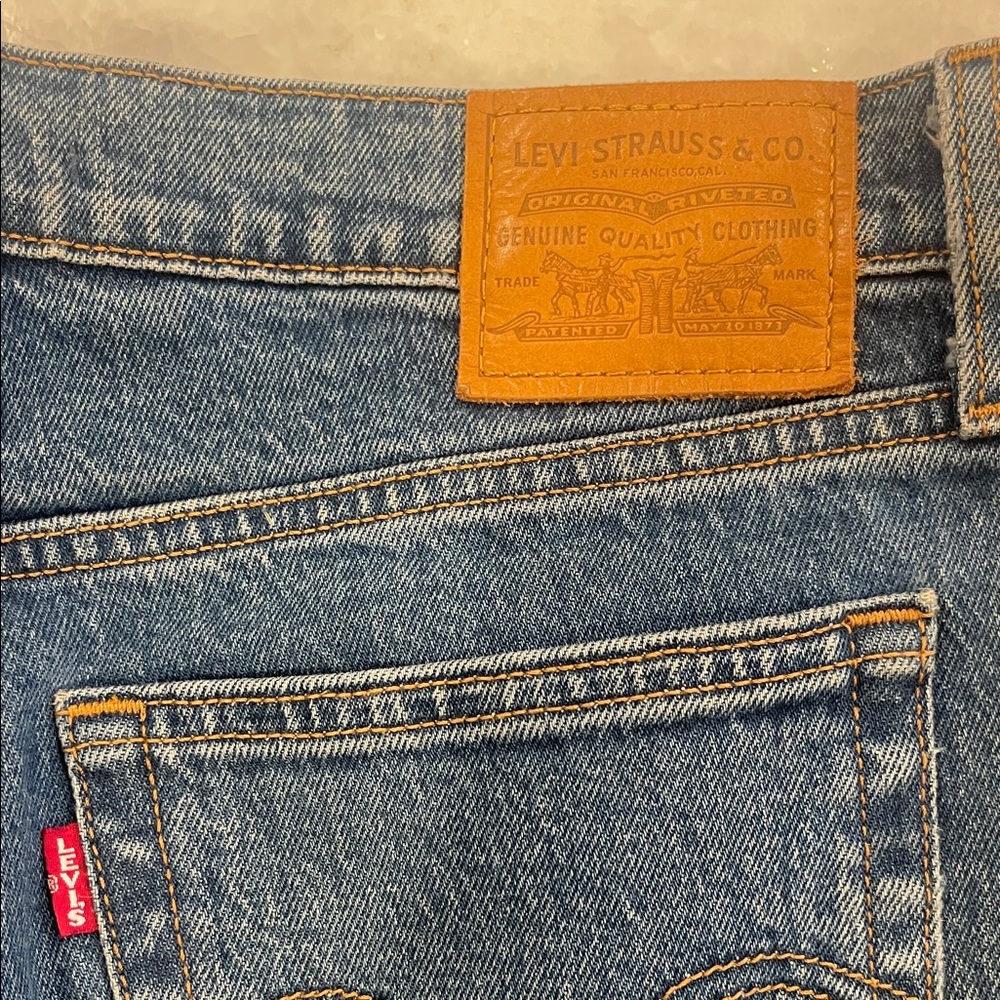 Levi's Indigo Women's Jeans Wedgie straight